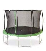 NOWA duża i solidna Trampolina z siatką 3.66m - Pełen zestaw