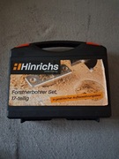 Wiertła do drewna Forstnera Hinrichs 17 elementów – komplet w pudełku!