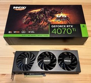 Karta Graficzna Inno3D nVidia GeForce RTX 4070 Ti X3 12GB GDDR6X