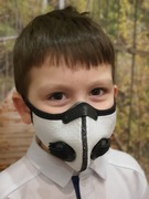 Maska ochronna dla dzieci FFP2 antysmogowa biała