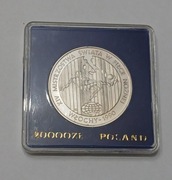 20 000 zł XIV Mistrzostwa Świata w Piłce Nożnej Włochy 1990