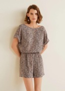 Kombinezon zwierzęcy print gołe plecy Mango 36 S