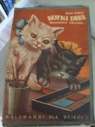 Malowanki dla dzieci Były sobie kotki dwa 1957 rok