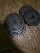 Obciążenie żeliwne hop sport 2.5kg kółko 4szt obciążenia