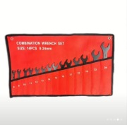 MOCNE KLUCZE PŁASKO-OCZKOWE 14 szt 8-24 mm CR-V 3 mm Super Slim ETUI 