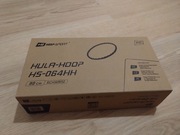 Hula hop z wypustkami Hop-Sport 98 cm czarny