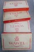 4 pudełka po papierosach Wawel, PRL