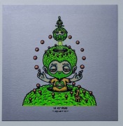 Obraz - Marq Spusta – „In My Head” 5x5" (12.7x12.7cm) 2014