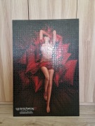 Puzzle Wiedźmin 2 Triss Merigold - ułożone, podklejone