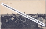 LESZNO LISSA Malownicza panorama miasta, kościoły ratusz i fabryka 1915