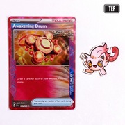 Karta Pokemon ACE SPEC Awakening Drum + gratis naklejka [TEF 141/162]