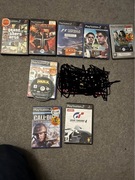 Gry na playstation2 ps2 pudełka gta sa quake pes f1 lord of the rings