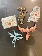 Magnesy Harry Potter Zgredek, Chochlik, Hedwiga, List, Feniks ręczna robota