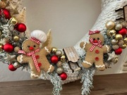 Wianek Świąteczny na drzwi