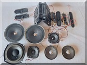 Zestaw 15 sztuk głośników szerokopasmowych średniej i małej mocy