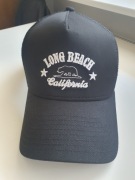 Czapka - NEW ERA - Long Beach California - Trucker - Black White