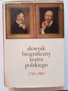 Słownik biograficzny teatru polskiego 1765-1965, DB
