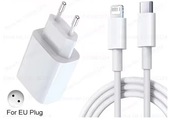 Szybka ładowarka do Iphone kostka 30w + kabel 1m / USB-C Lightning
