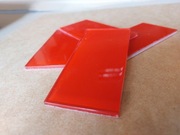 Mozaika szklana - kostki luzem 9,8x4,8cm czerwone