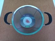 Okrągły durszlak siatkowy marki BergHOFF, model z serii Geminis.