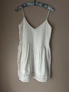 Zara sukienka bawełniana styl boho
