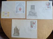 Wizyta Jana Pawła II w Polsce, koperty