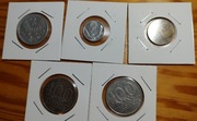 Stare polskie monety 5 sztuk