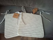 Dwie nowe poduszki na krzesło Jysk