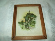 RAMKA - DREWNO SOSNOWE - OSZKLONA - 20/16/1,3 cm - 2 szt.