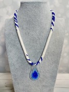 Naszyjnik z zawieszką z murano szkła 