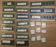 ZESTAW: Pamięci RAM (DDR4/DDR3/DDR2) + Karty Wi-Fi – MIX 35 szt.