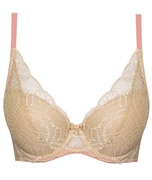 Biustonosz push-up Samanta Charlotte A475 65F beżowy