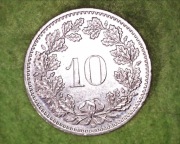Szwajcaria 10 rappenów 2010