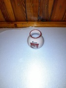 Piękny wazonik vintage  przywieziony z podróży  wakacyjnej zSzwajcarii. 