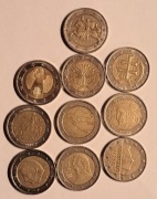 Zestaw monet 2 euro 