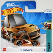 Hot Wheels '94 Toyota Supra Fast and Furious Tooned