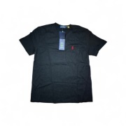 Klasyczny Czarny T-shirt POLO RALPH LAUREN – Nowy z Metkami! M