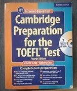 Cambridge Preparation for TOEFL test certyfikat