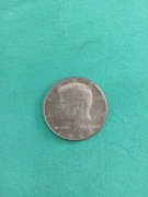 Zabytkowa moneta Kennedy 1964