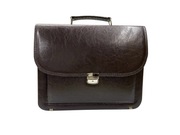 Teczka Aktówka Neseser Męska Brązowa