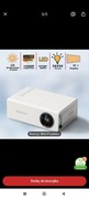 Przenośny mini projektor 1080P DLP LED, z ekranem
