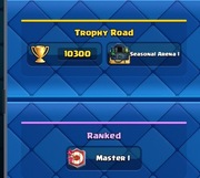 KONTO CLASH ROYALE MASTER I | 10300 TROFEÓW | MAX ELITARNE KARTY Lvl 15 