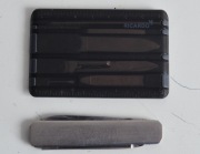 Scyzoryk stary Solingen i karta multitool Ricardo