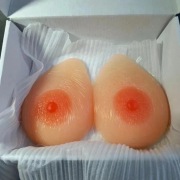 IVITA wkładki silikonowe do biustonosza protezy piersi Acup 