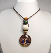 Naszyjnik handmade Drzewo życia 