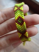 Ręcznie robiona pleciona bransoletka.Stylowa. Prosta. Piękna. 