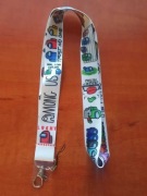 Smycz na klucze telefon Among Us 