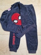 Komplet SPIDER MAN, mięciutki polar rozm.110-116
