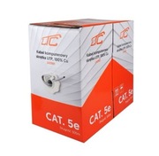 Kabel komputerowy skrętka wewnętrzna UTP cat.5e RJ45 100% Cu miedź