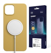 ORYGINALNE ETUI 3MK HARDY SILICONE MAGSAFE na APPLE IPHONE 15 PLUS ŻÓŁTY